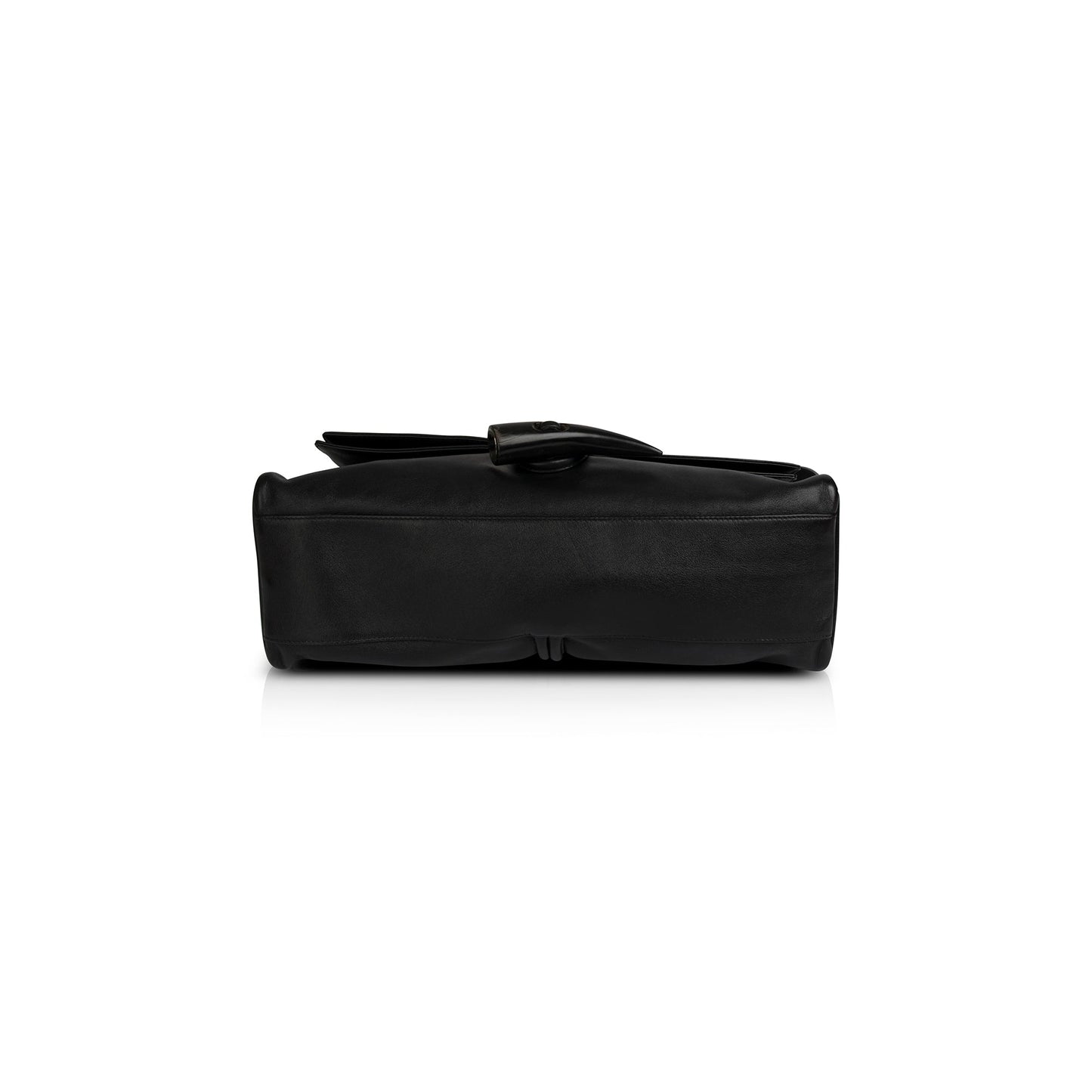 Burberry Leather Horn Toggle Shoulder Bag