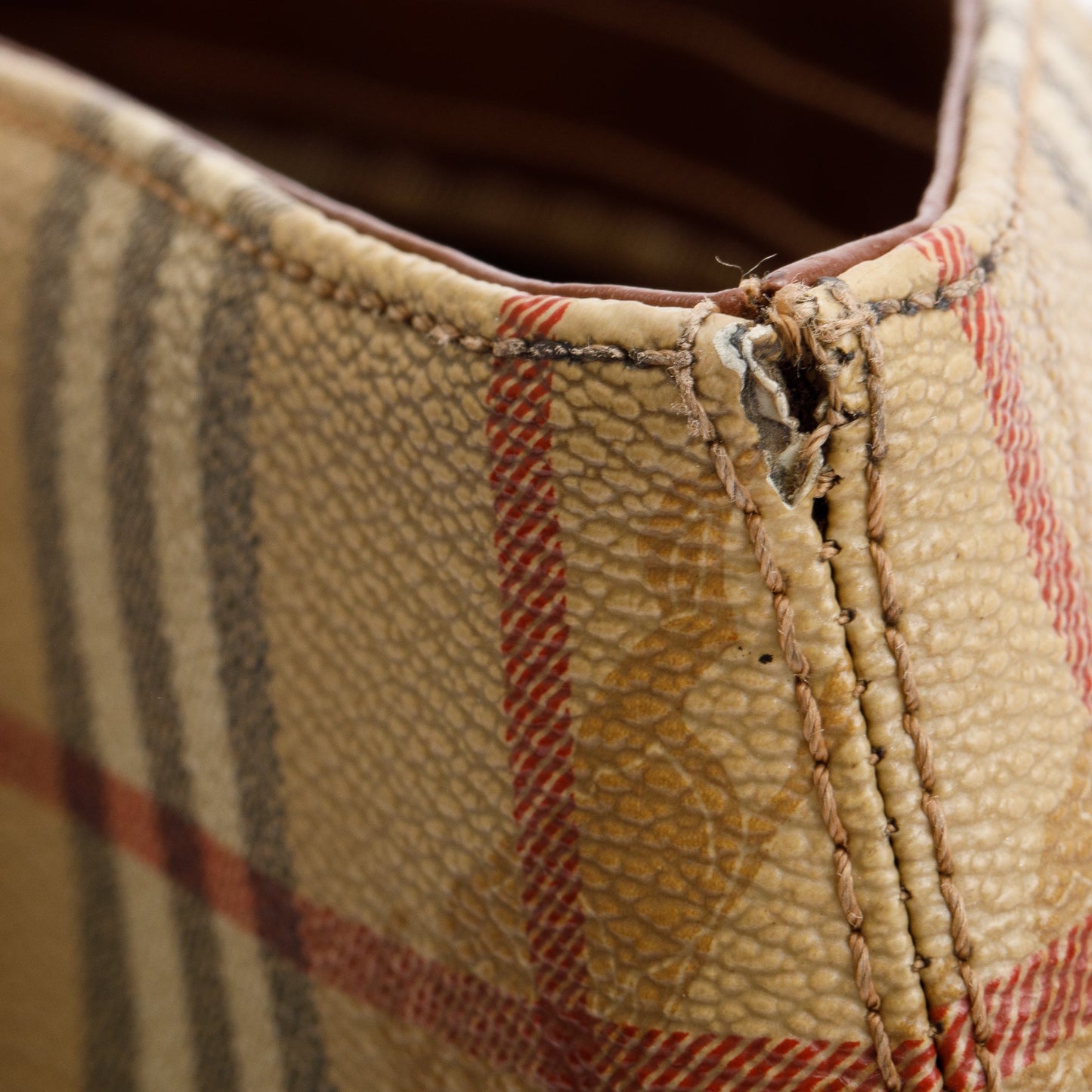 Burberry London Nova Check Tote Bag