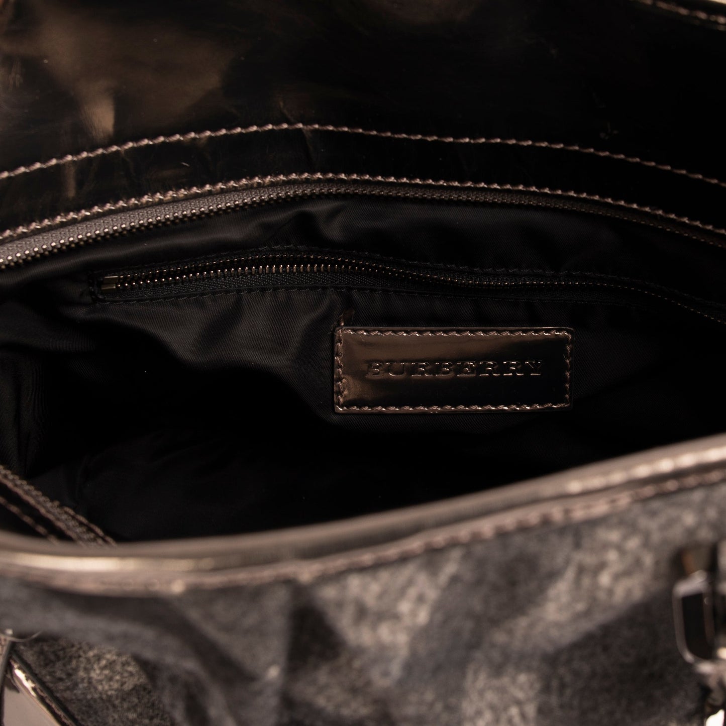 Burberry Lowry Beat Check Tote