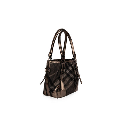 Burberry Lowry Beat Check Tote