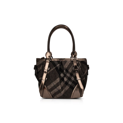 Burberry Lowry Beat Check Tote