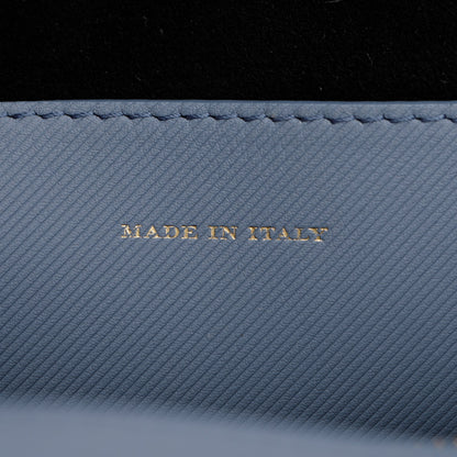Burberry Medium Blue Trench Calfskin DK88 Top Handle Bag