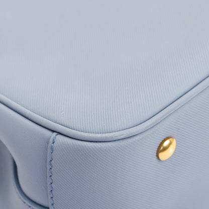 Burberry Medium Blue Trench Calfskin DK88 Top Handle Bag