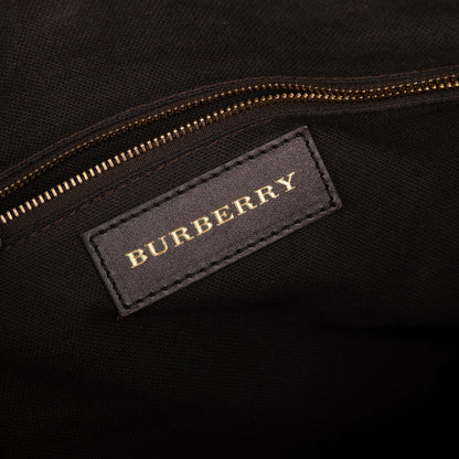 Burberry Medium Haymarket Check Primrose Tote