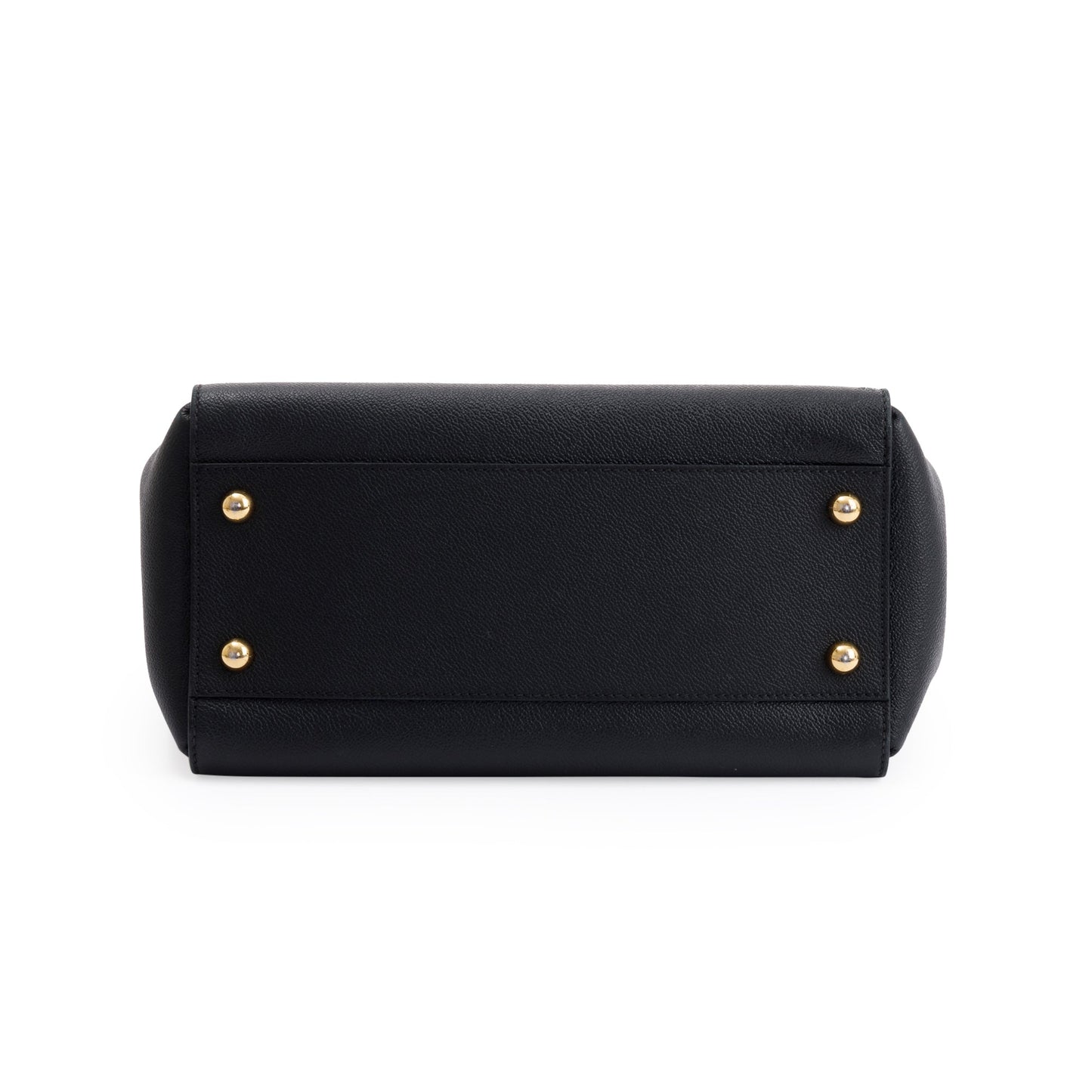 Burberry Medium Leather Buckle Tote