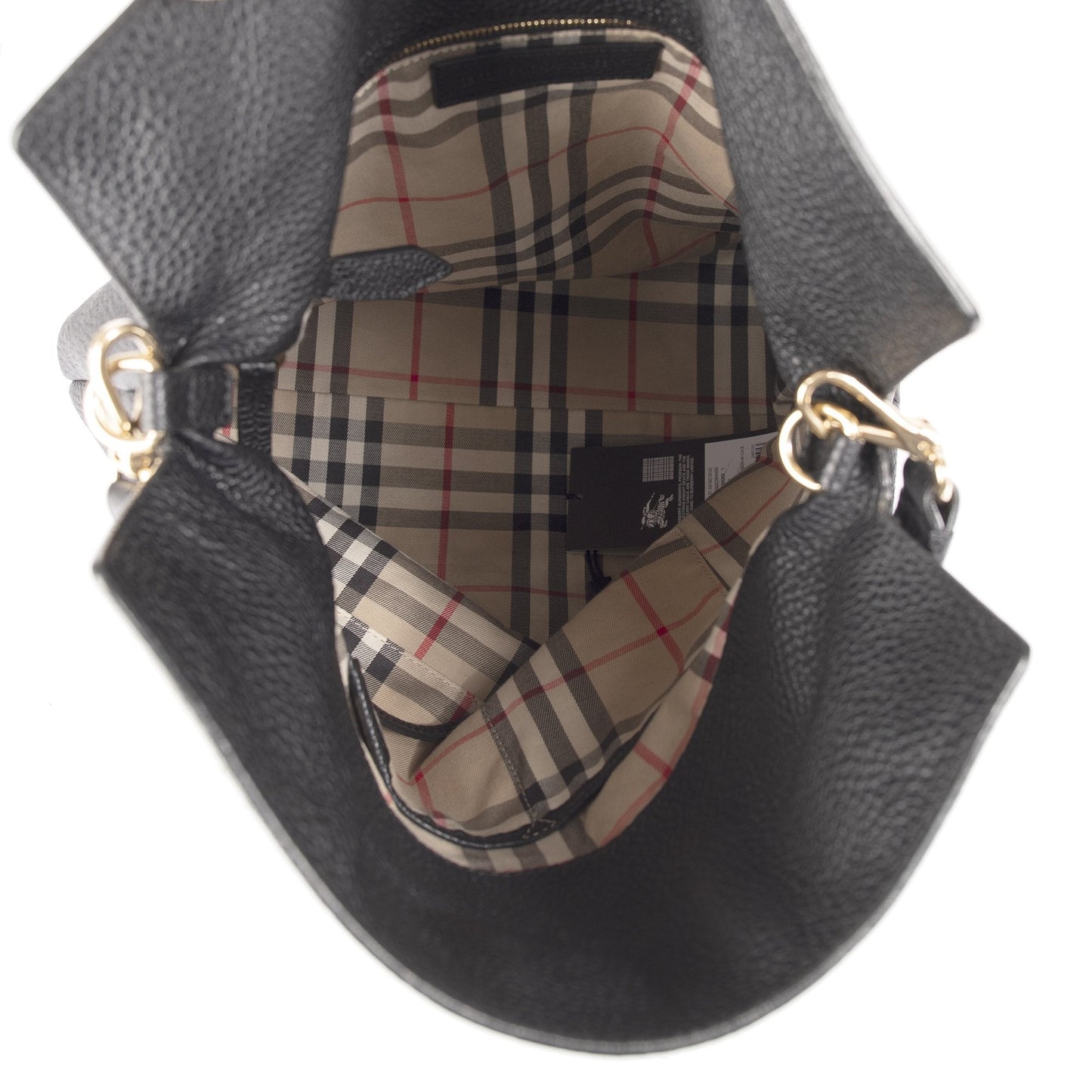 Burberry Medium Leather Cale Hobo