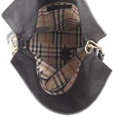 Burberry Medium Leather Cale Hobo