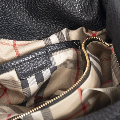 Burberry Medium Leather Cale Hobo