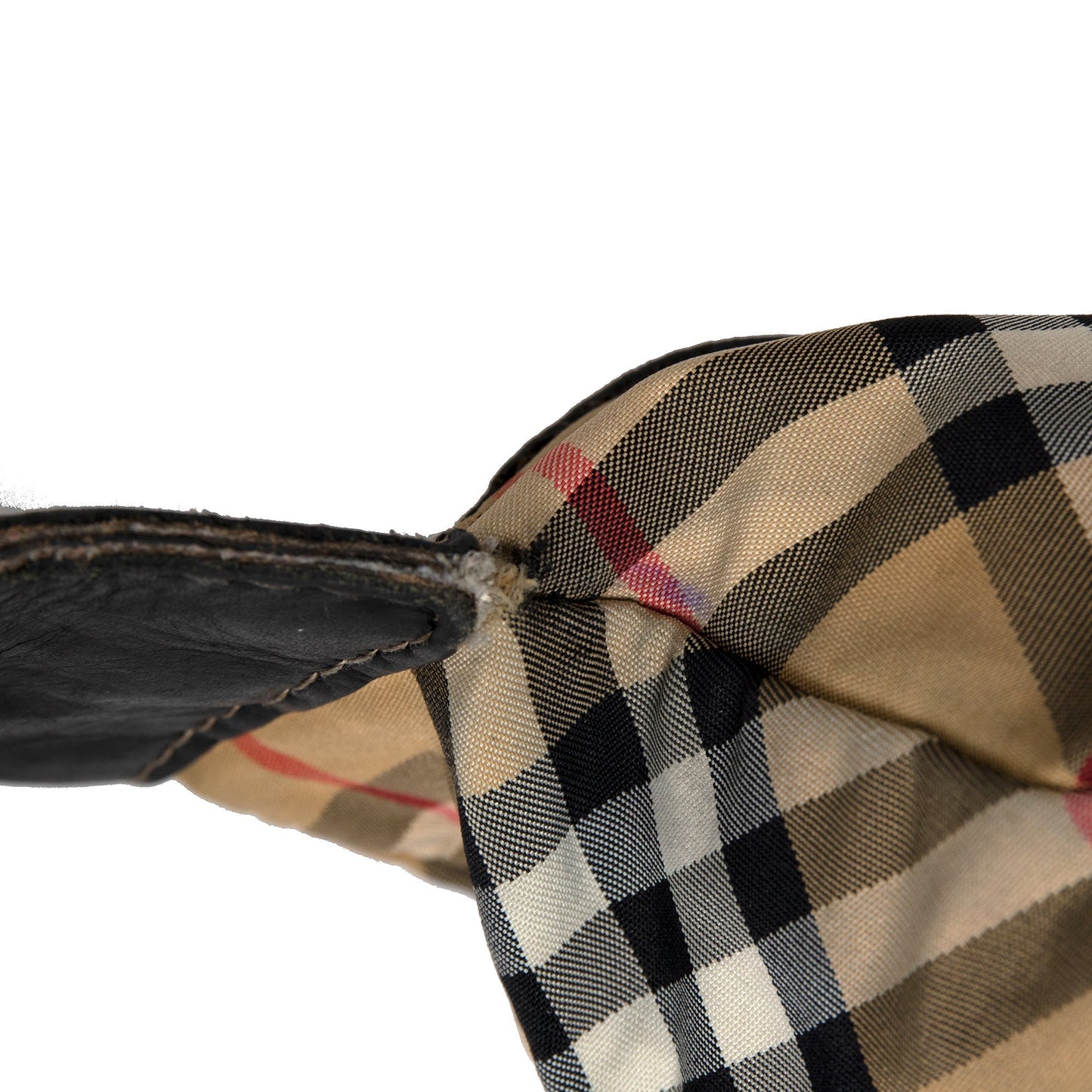 Burberry Medium Vintage Check & Leather Bum Bag