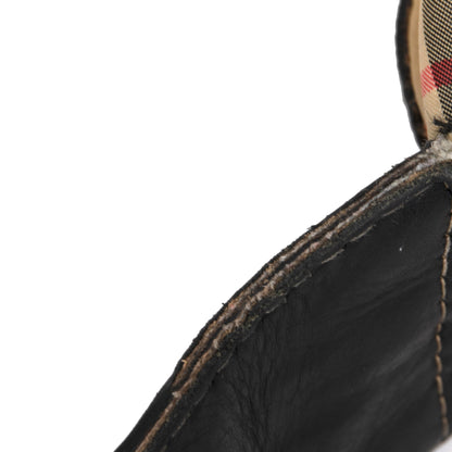 Burberry Medium Vintage Check & Leather Bum Bag