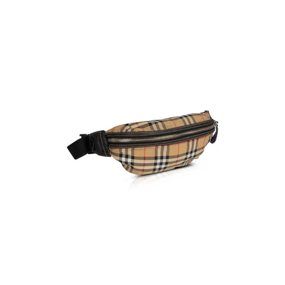 Burberry Medium Vintage Check & Leather Bum Bag