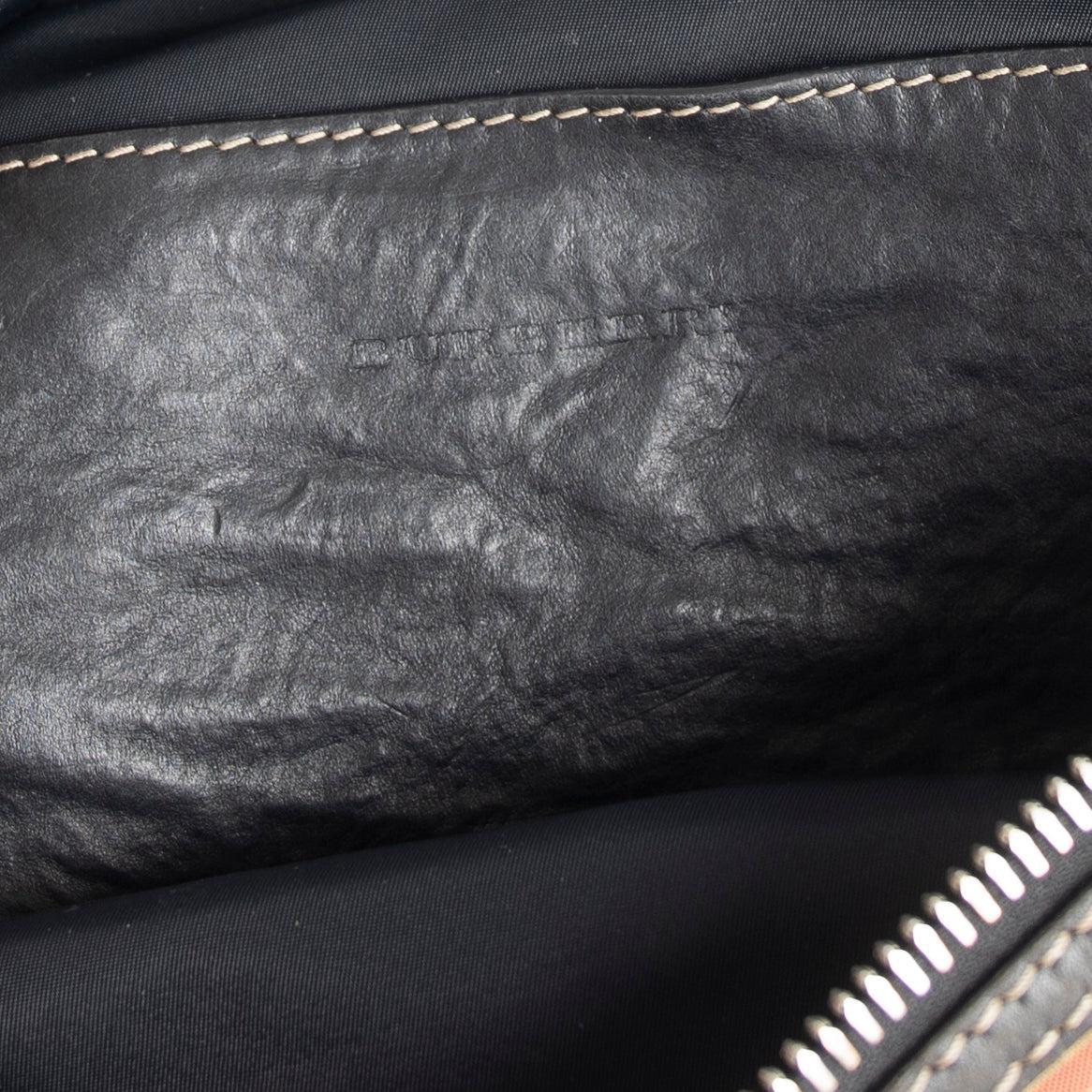 Burberry Medium Vintage Check & Leather Bum Bag