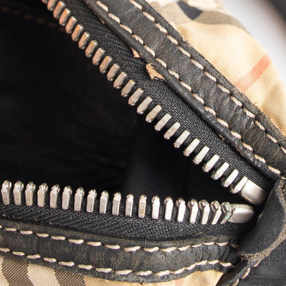 Burberry Medium Vintage Check & Leather Bum Bag