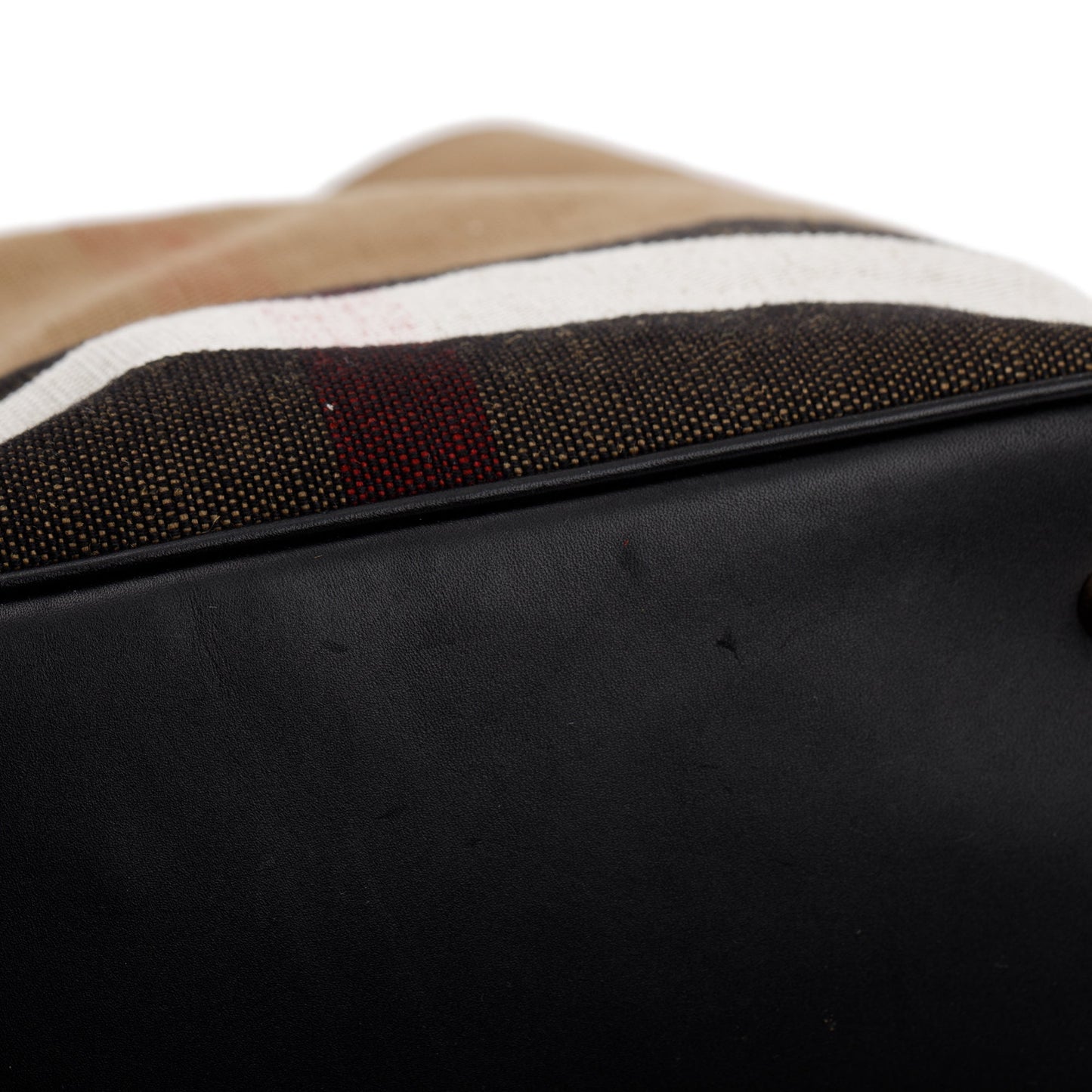 Burberry Mega Check Medium Ashby Hobo Bag