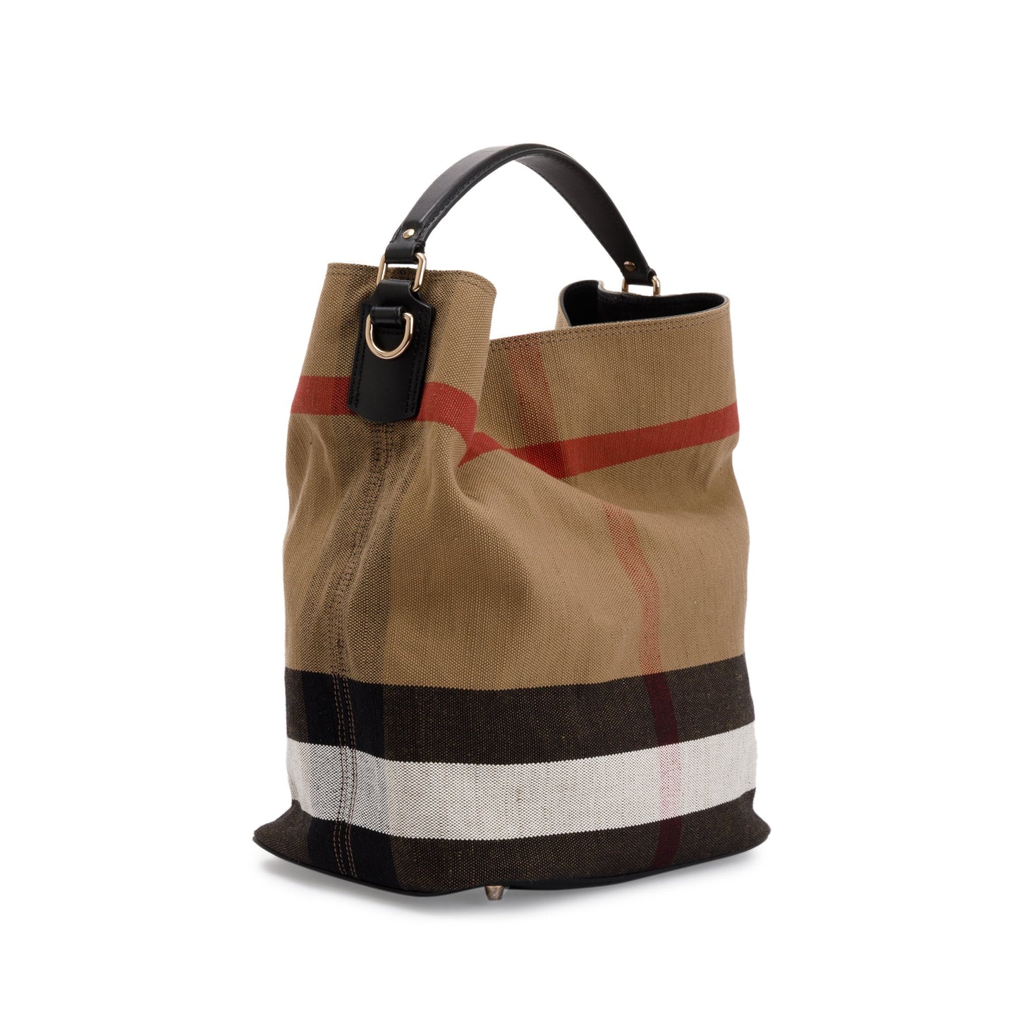 Burberry Mega Check Medium Ashby Hobo Bag