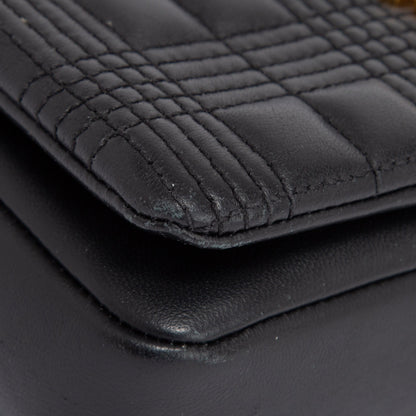 Burberry Mini Lola Quilted Leather Shoulder Bag