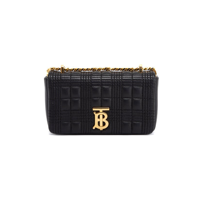 Burberry Mini Lola Quilted Leather Shoulder Bag