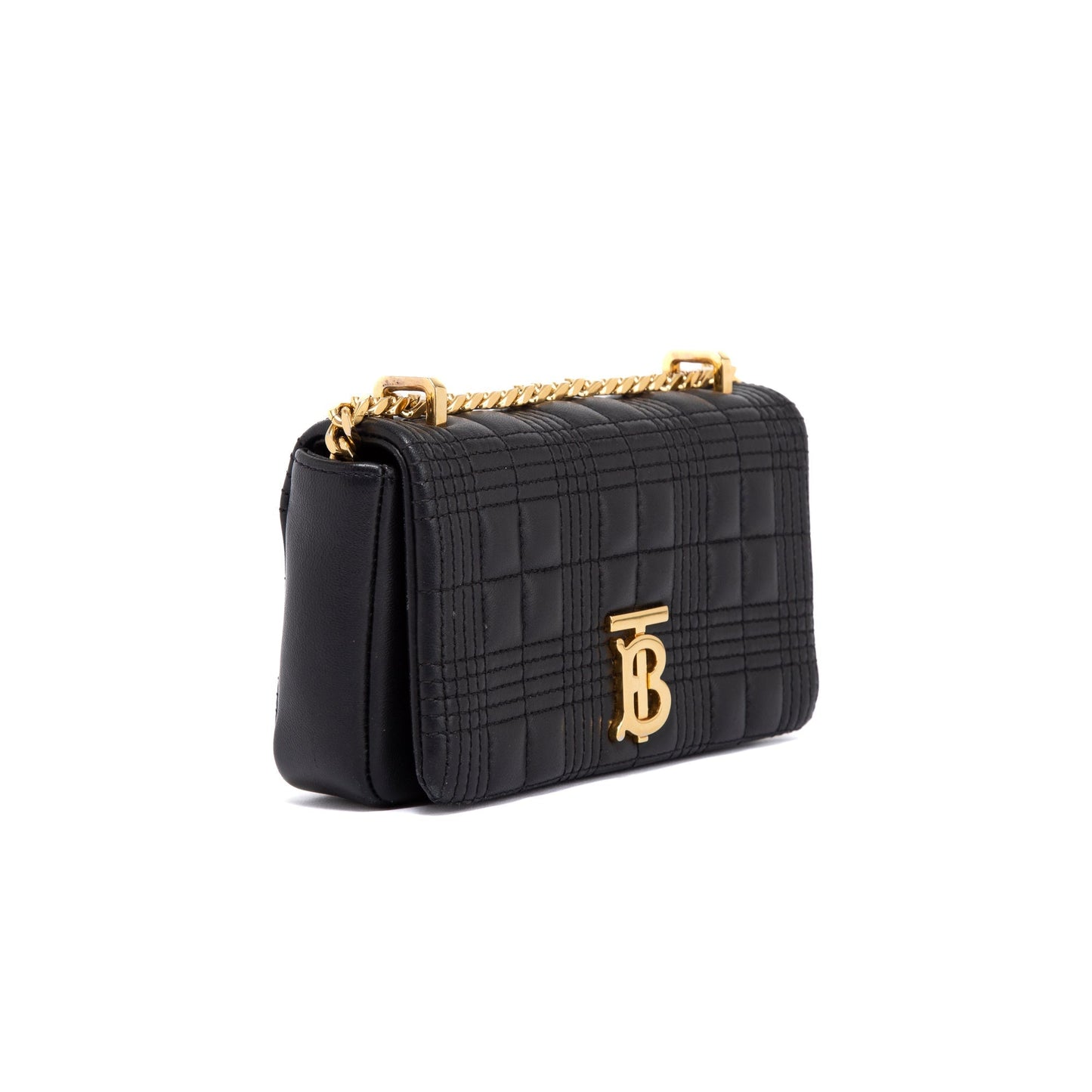 Burberry Mini Lola Quilted Leather Shoulder Bag