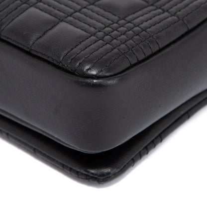 Burberry Mini Lola Quilted Leather Shoulder Bag