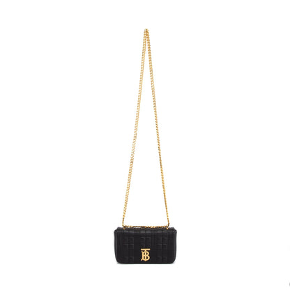 Burberry Mini Lola Quilted Leather Shoulder Bag
