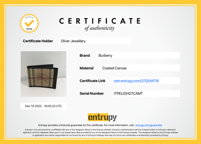 Burberry Nova Check Bifold Wallet