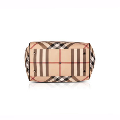 Burberry Nova Check Drawstring Bag