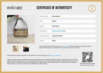 Burberry Nova Check Pochette Bag