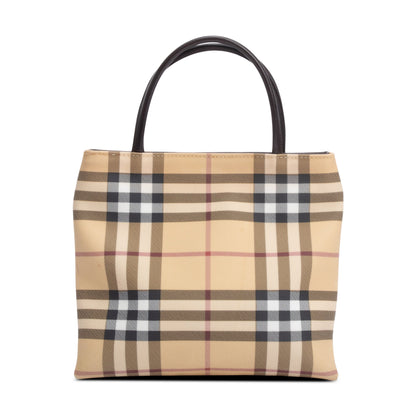 Burberry Nova Check Small Tote