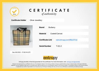 Burberry Nova Check Tote Bag