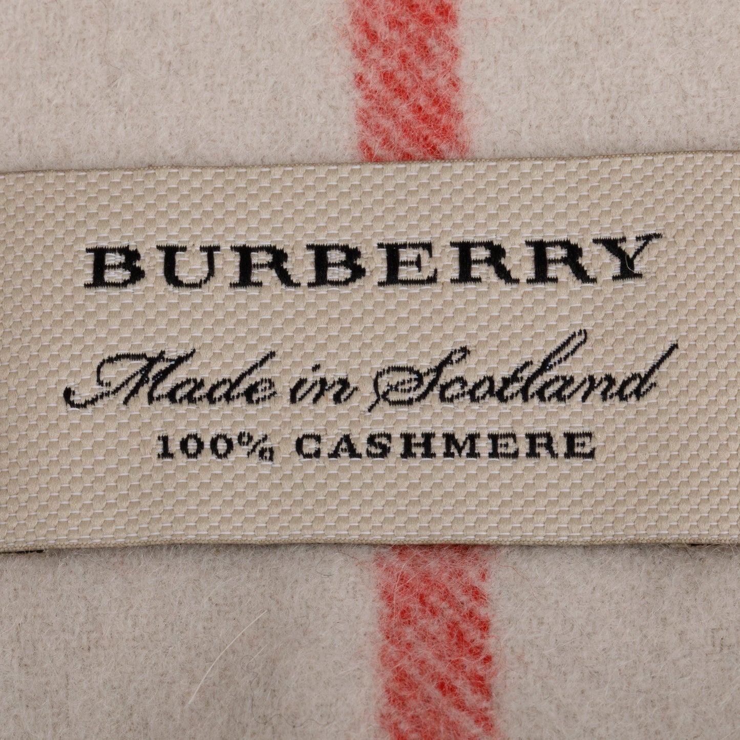 Burberry Pink Multicolor Horseferry House Check Cashmere Scarf