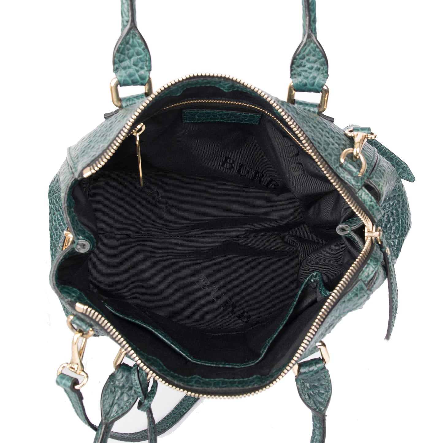 Burberry Small Leather Gladstone Bag