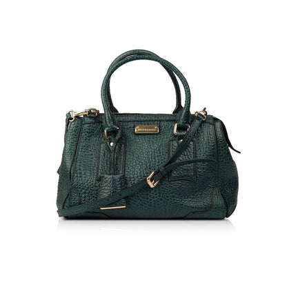 Burberry Small Leather Gladstone Bag