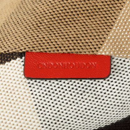 Burberry Small Maidstone Leather & House Check Tote