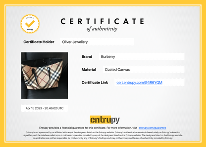 Burberry Super Nova Check Large Nickie Tote Bag