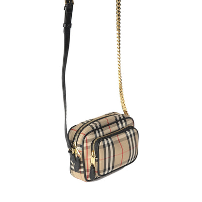 Burberry Vintage Check Camera Bag