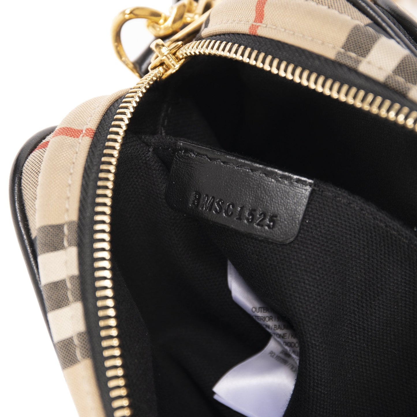 Burberry Vintage Check Camera Bag