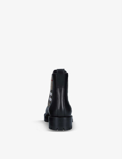 BURBERRY Vintage Check Chelsea Boots