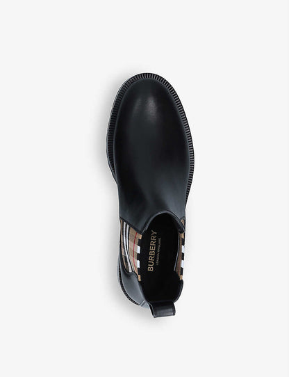 BURBERRY Vintage Check Chelsea Boots