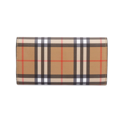 Burberry Vintage Check Halton Continental Wallet