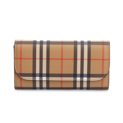 Burberry Vintage Check Halton Continental Wallet