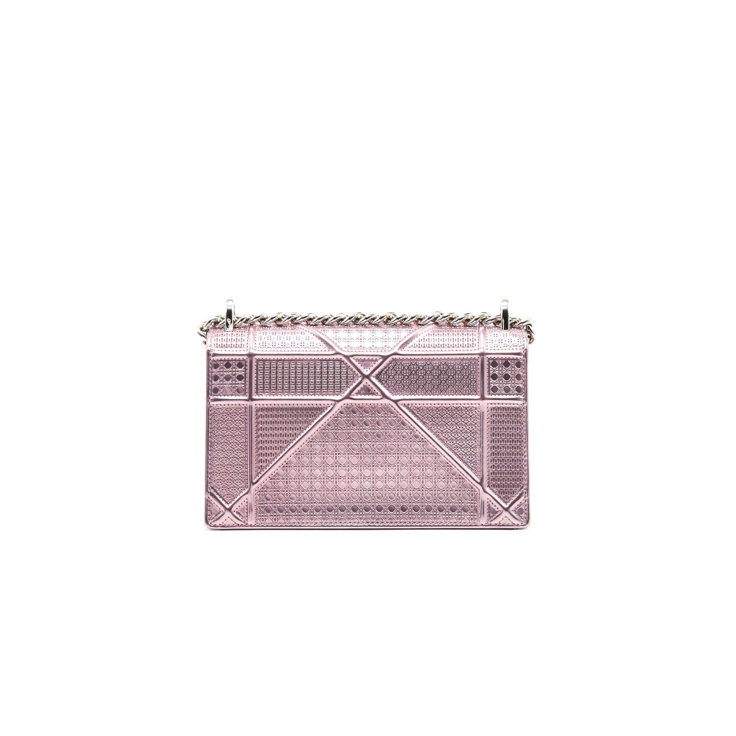 Dior Diorama Small Metallic Pink