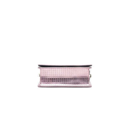 Dior Diorama Small Metallic Pink