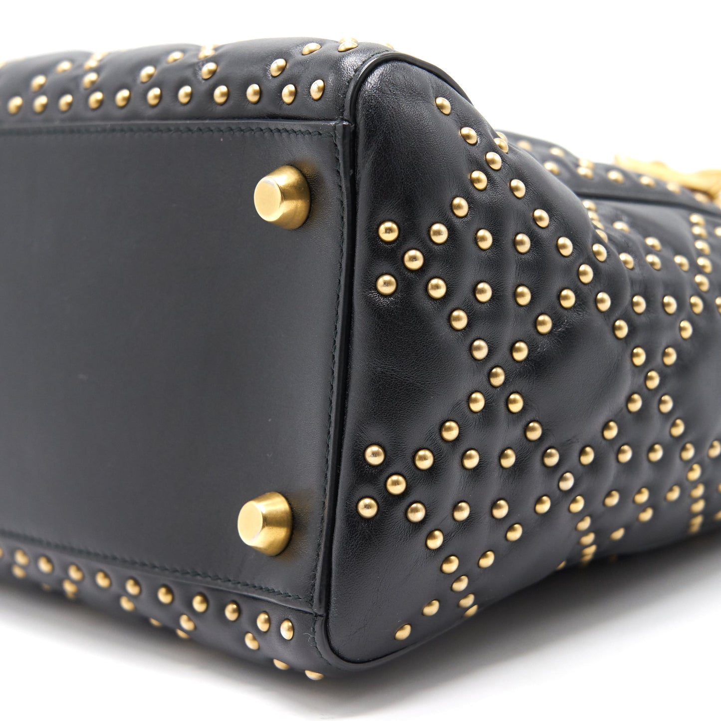 Dior Supple Lady Dior Studded Tote Bag