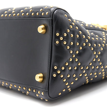 Dior Supple Lady Dior Studded Tote Bag