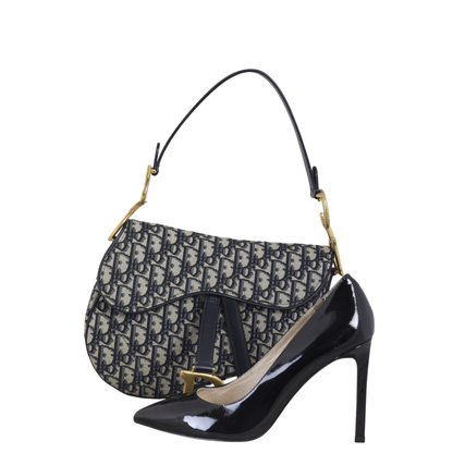 Dior Saddle Bag Oblique with Strap