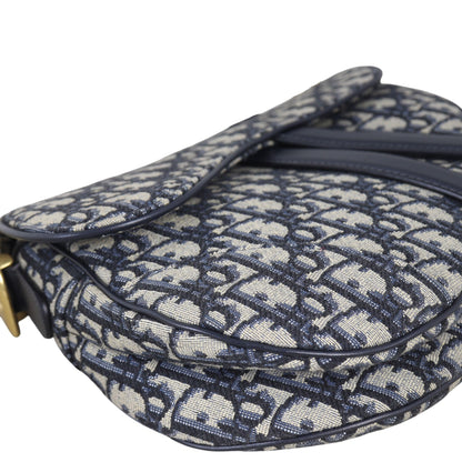 Dior Saddle Bag Oblique with Strap