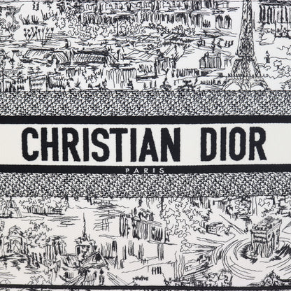 Dior Book Tote Medium Paris All Over