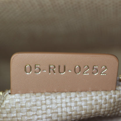Dior Lady D-Lite Medium Raffia