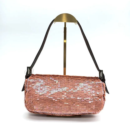 Fendi Baguette Pink Sequins