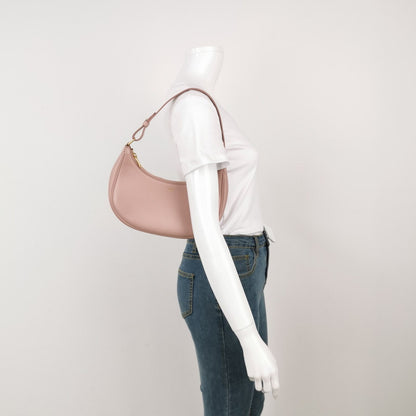 Celine Ava Hobo Pastel Pink Leather Shoulder Bag